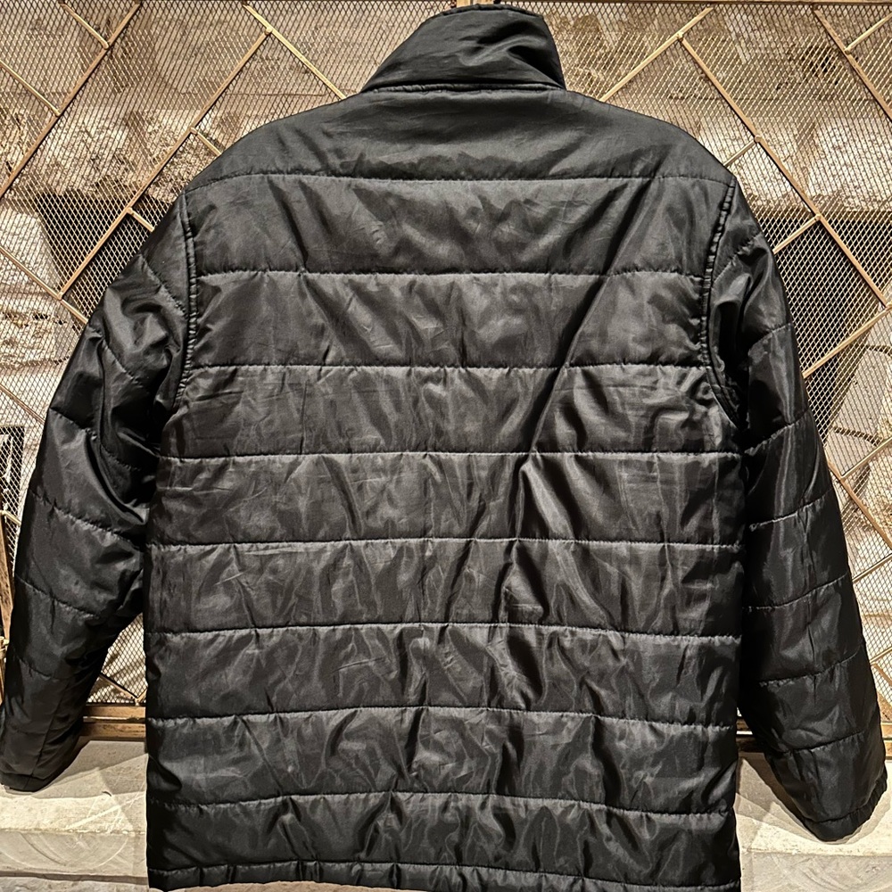 Black Reebok Packable Puffer Jacket - Picture 2 of 3